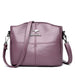 Shoulder Bag with Flap Crossbody for Everyday Use - Purple