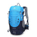 Lightweight All Weather Hiking Backpack with Rain Cover - Sky Blue