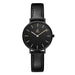 Watch Gradient Dial Gentle Strap Wristwatch Aesthetic - Black