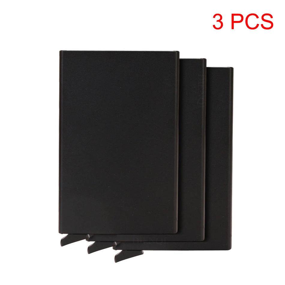 Aviation Metal RFID Card Wallet With Slim Pop Out Pro