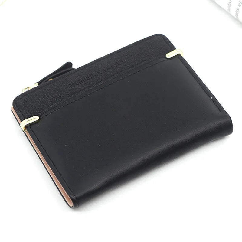 Wallet Zipper Hasp Patchwork Vintage Pattern Design