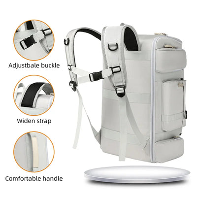 Rugged Capacity Gym Backpack for Travel and Training