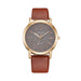 Fashion for Women Quartz Watch Glitter Dial Elegant - Brown
