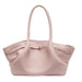 Handbag Lychee Pattern Underarm Tote For Everyday Use - Pink