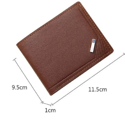 Ultra Slim Fold Wallet With Card Slots For Cash Compact