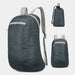 Packable Foldable Backpack Ultralight Travel Daypack - Grey