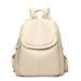 Backpack with Multiple Pockets Softback Travel - Beige