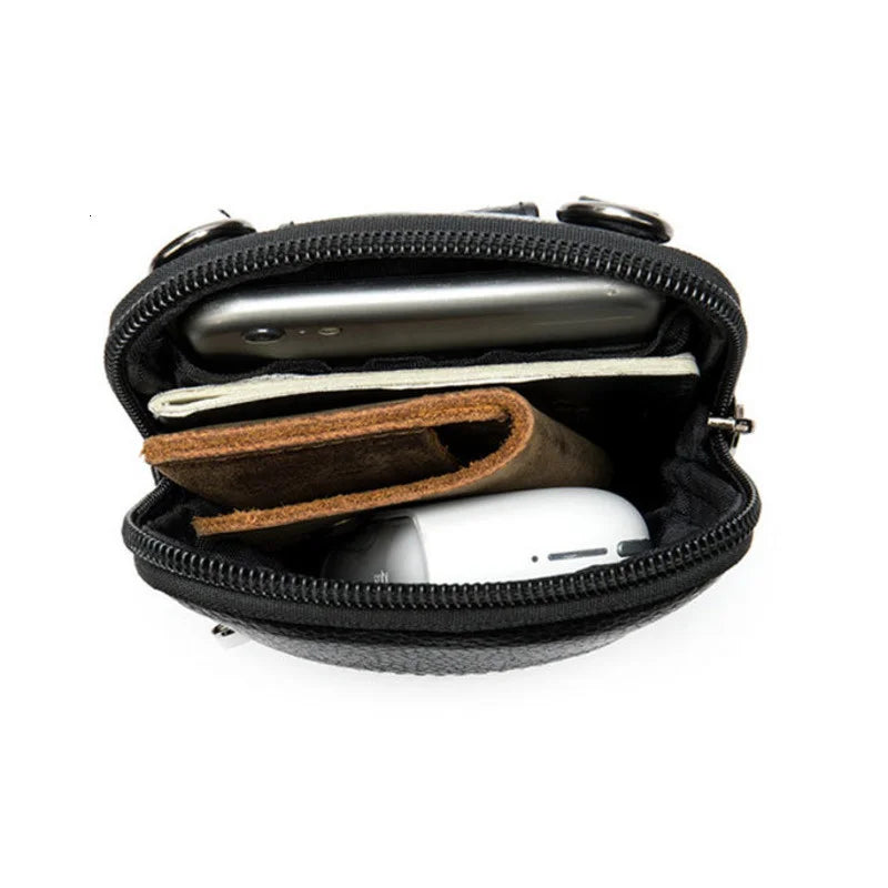 Casual Mens Crossbody Bag Small Phone Messenger