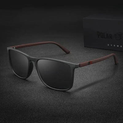 Polarized Sunglasses for Men Rectangular Frame