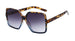 Oversize Square Sunglasses Gradient UV400 Lens - Six