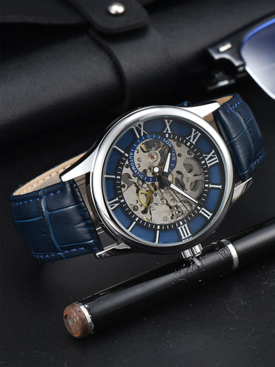 Skeleton Openwork Dial Automatic Mechanical Watch