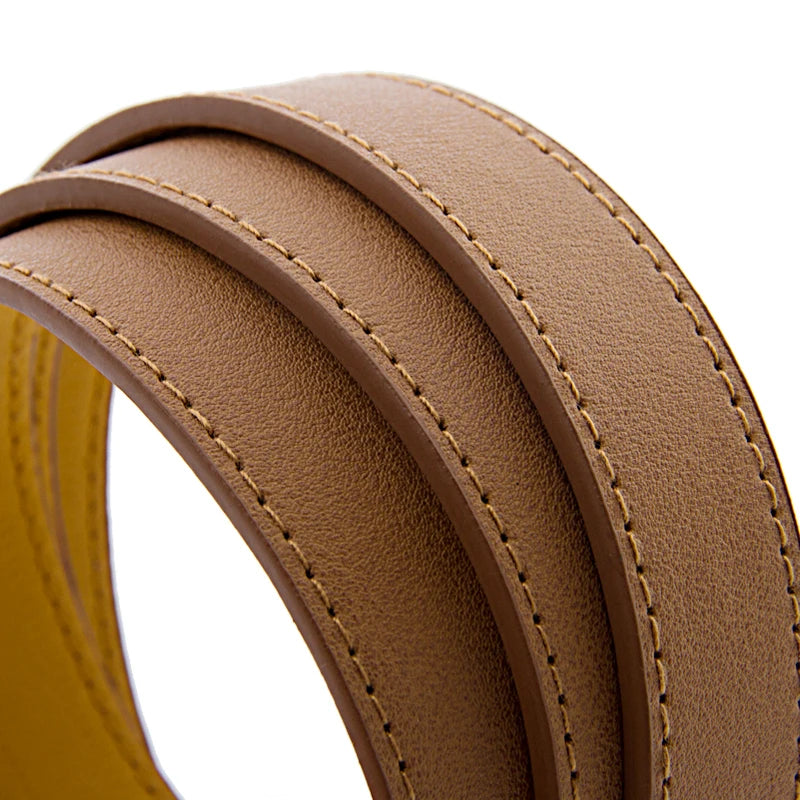 Belt Accessory for Jeans And Dresses with Round Buckle