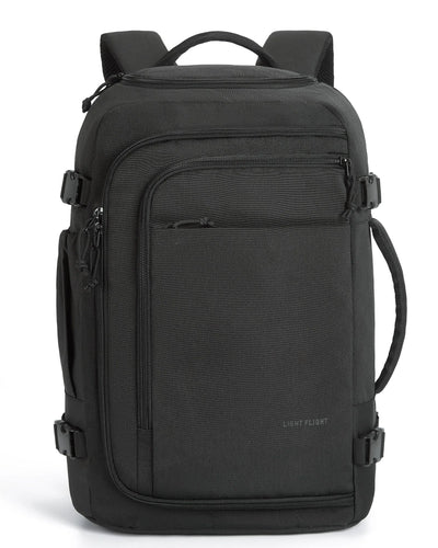 Travel Laptop Backpack Waterproof with USB Charging - Black