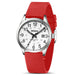 Watch Quartz Analog with Luminous Dial Sport Design - Red