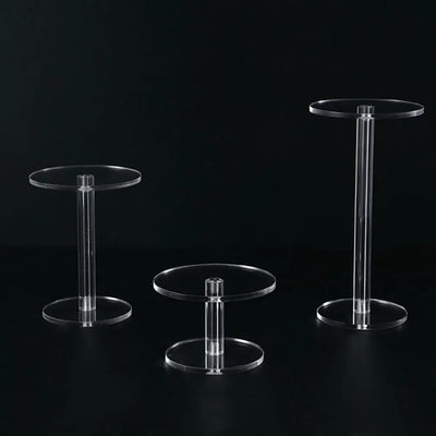 Acrylic Round Jewelry Display Stand for Bracelet Watch