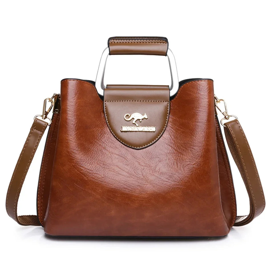 Handbag Crossbody Bag with Top Handle and Strap