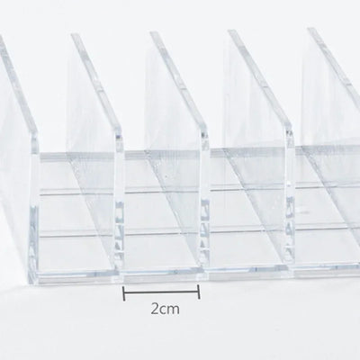 Seven Compartment Makeup Organizer for Desktop Palettes