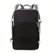 Shoe Storage Multilayer Travel Backpack for Journeys - Black
