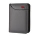 Minimalist Vertical Card Wallet for Everyday Essentials - Silver