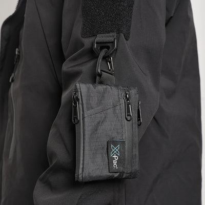 Five Pocket EDC Wallet with Zippered Pouches for Cards
