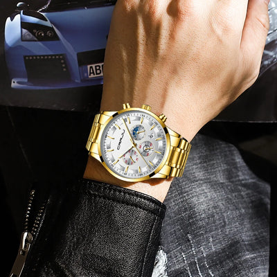 Chrono Calendar Masterpiece Watch With Moonphase Dial