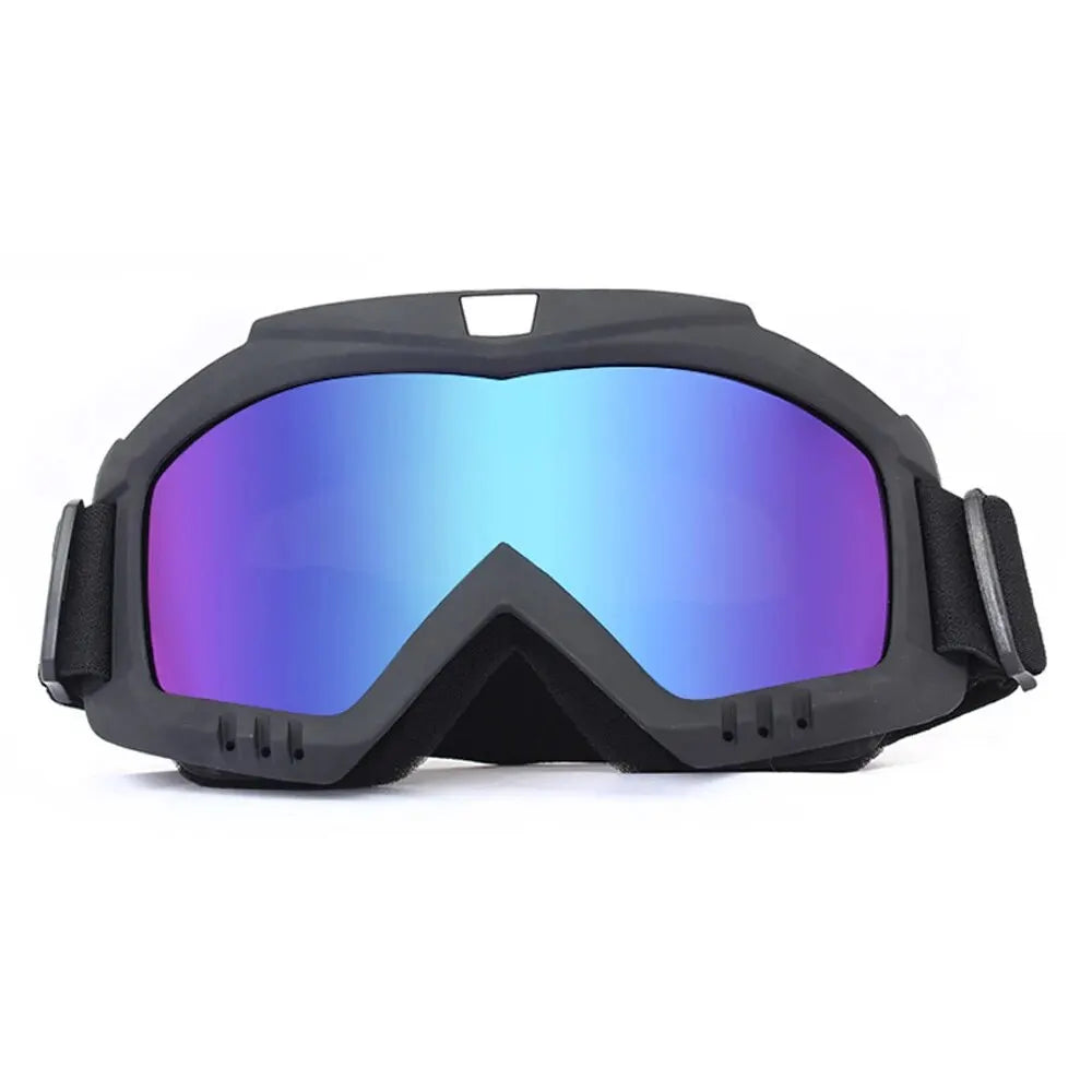 Motorcycle Goggle with Mirrored Lens for Outdoor Sports