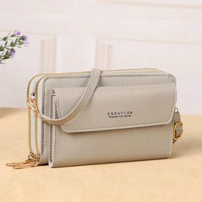 Crossbody Bag with Dual Zippered Compartments Daily - WO2MEN