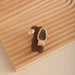 Serpentine Crystal Encrusted Timepiece With Double Wrap - Brown