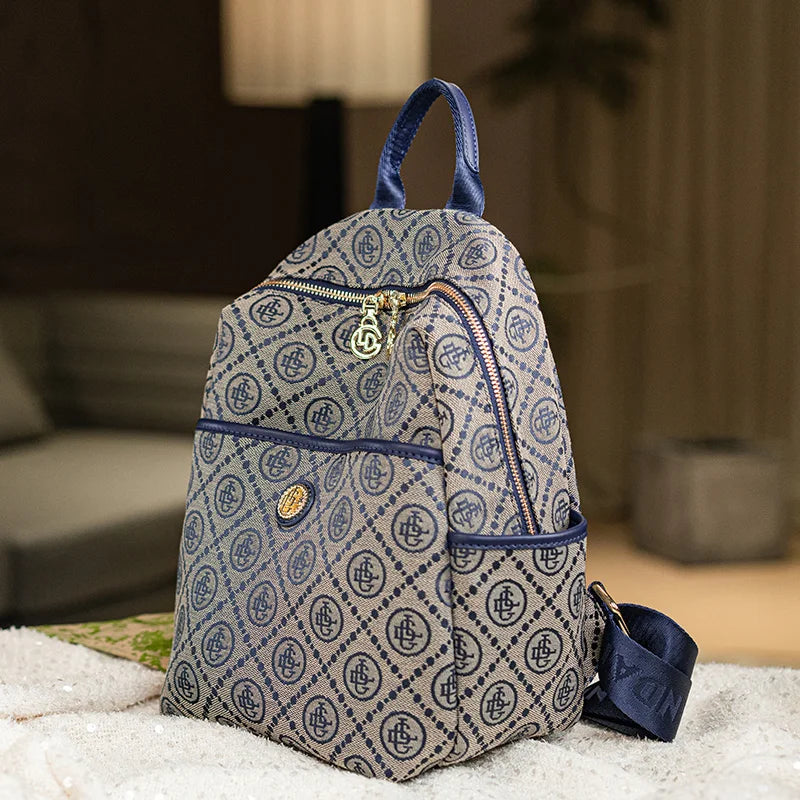 Backpack With Dual Compartments For Mobile Essentials - WO2MEN