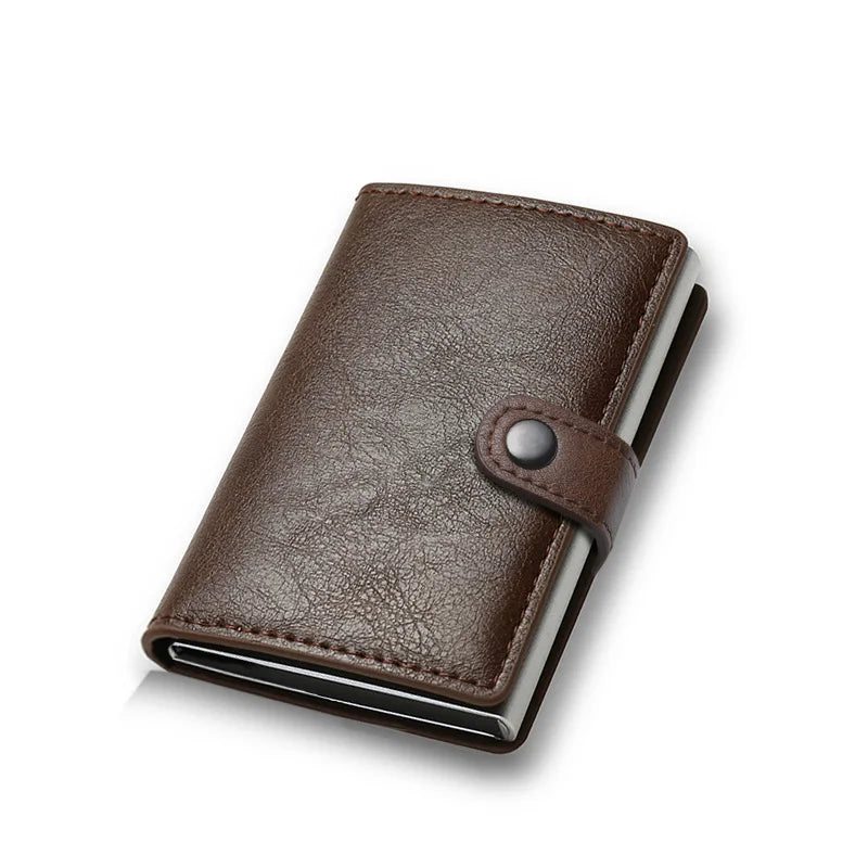 Slim Pop Up RFID Card Wallet Minimalist Design Everyday