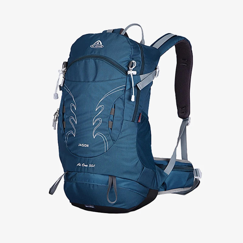 Backpack External Frame Hiking Bag Waterproof - Colour
