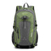 Backpack for Travel and Outdoor Use with Front Pockets - Army Green