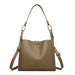 Handbag Casual Tote with Crossbody Strap Everyday - Khaki