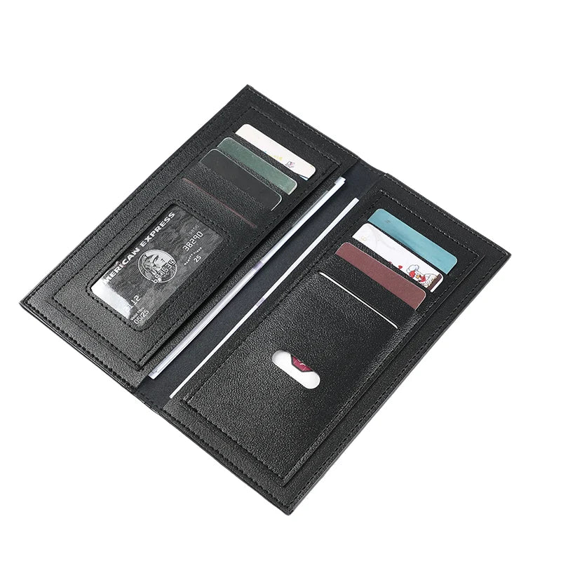 Long Ultra Thin Wallet for Cards And Cash Everyday