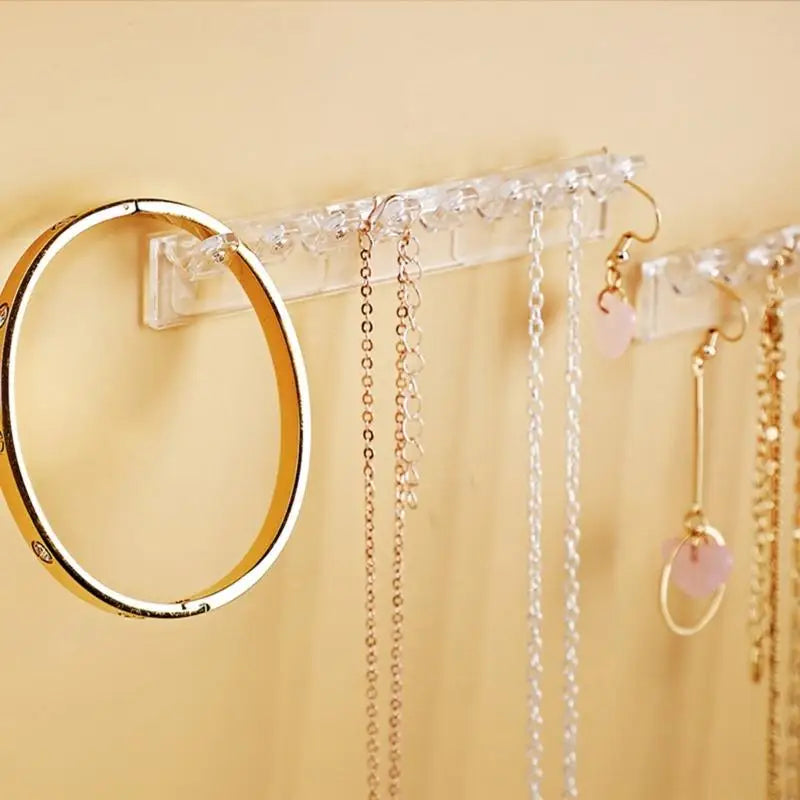 Necklace Holder Organizer Wall Mount with 8 Hooks