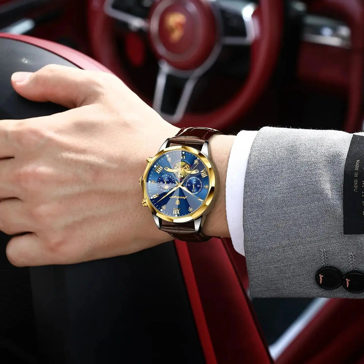 Chronograph Watch for Everyday Precision and Style - WO2MEN