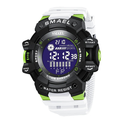 Sport Digital Watch with Backlight Chronograph