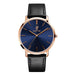 Watch Featuring Leather Strap and Quartz Movement - Colour 3