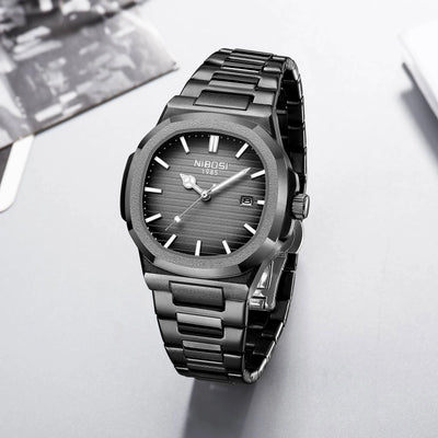 Timeless Round Watch with Date Window for Everyday Wear