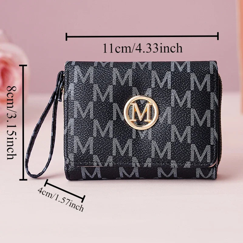 Structured Wristlet Wallet With Monogram Silhouette - WO2MEN