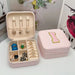 Initial Letter Jewelry Storage Box Travel Organizer - I