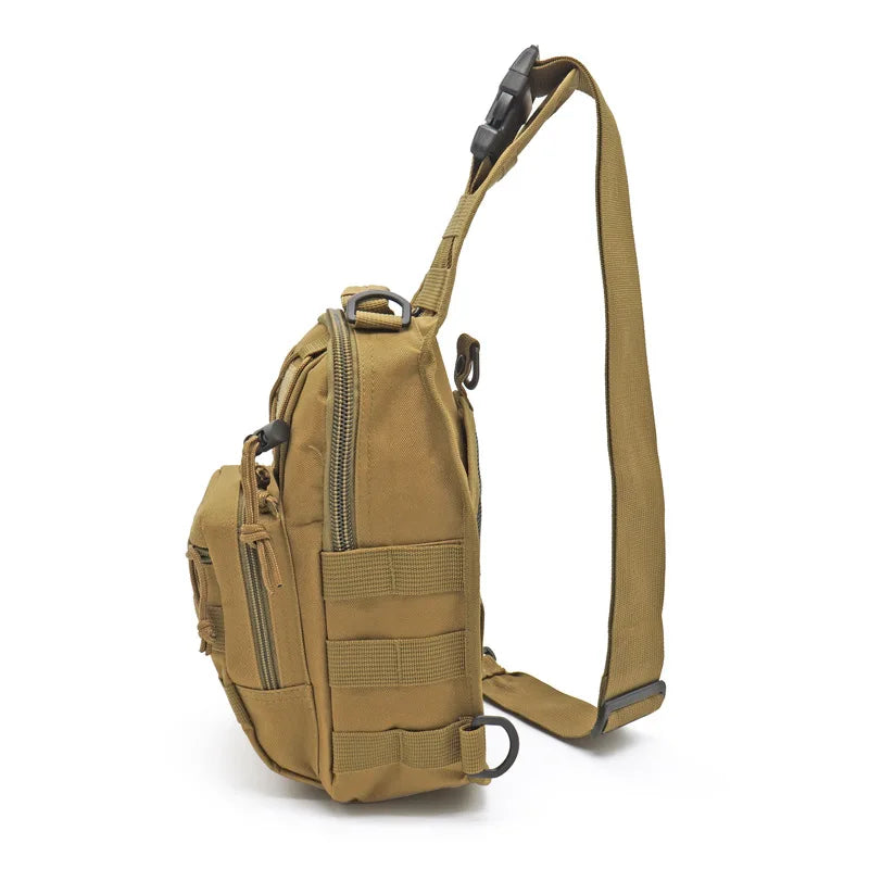 Tactical Hiking Backpack with MOLLE Webbing Front
