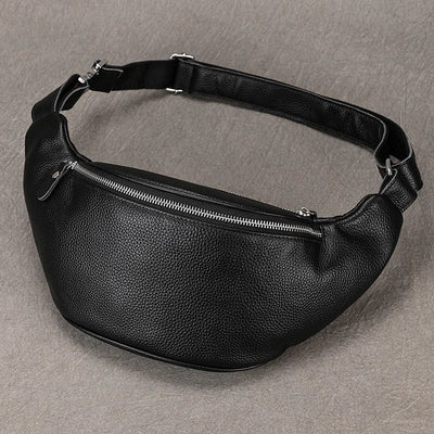 Waist Pack Belt Bag for Men Zippered Pouch Crossbody