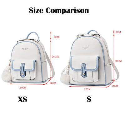 Casual Travel Mini Backpack Rucksack Everyday Satchel - WO2MEN