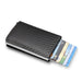 RFID Shield Cardholder Wallet for Slim Card Security - Carbon Grey