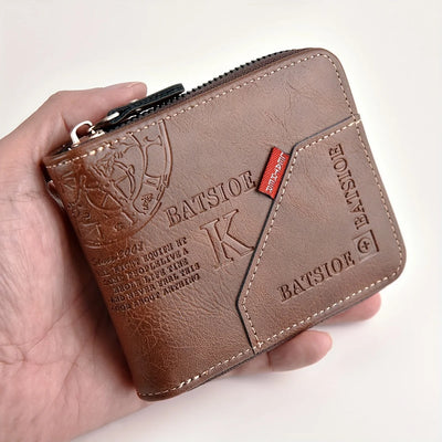 Compact Zip Around Coin Wallet With Card Slots Daily