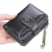 Wallet with Zippered Compartment and Card Slots - Black V3