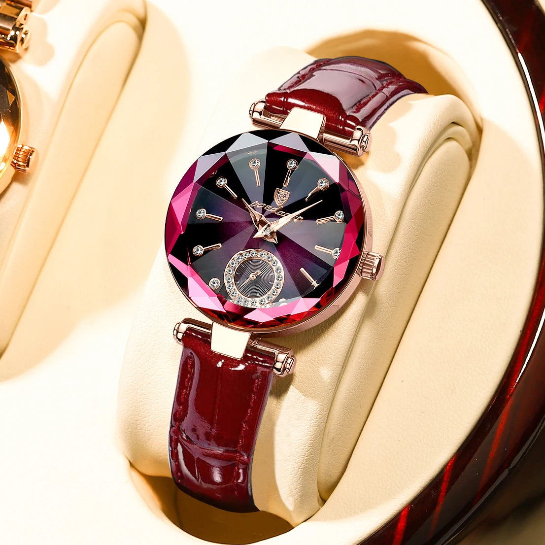 Women Quartz Watch Fashion Accessory Sparkling Dial