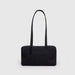 Gingham Tote Bag with Large Capacity for Everyday - Black Small