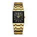 Wristwatch Square Dial Quartz Movement - Men Black